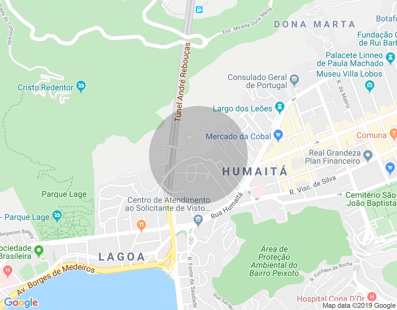 Imóvel no mapa
