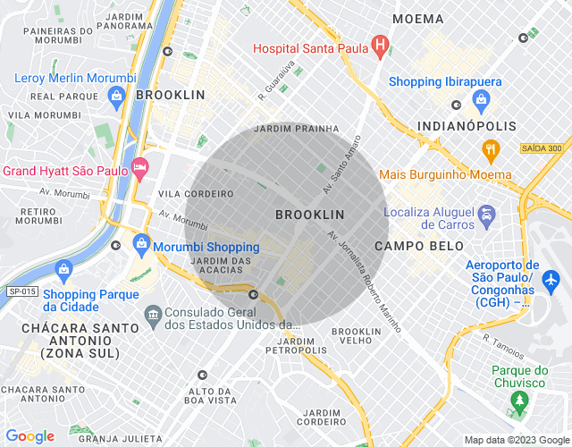 Imóvel no mapa