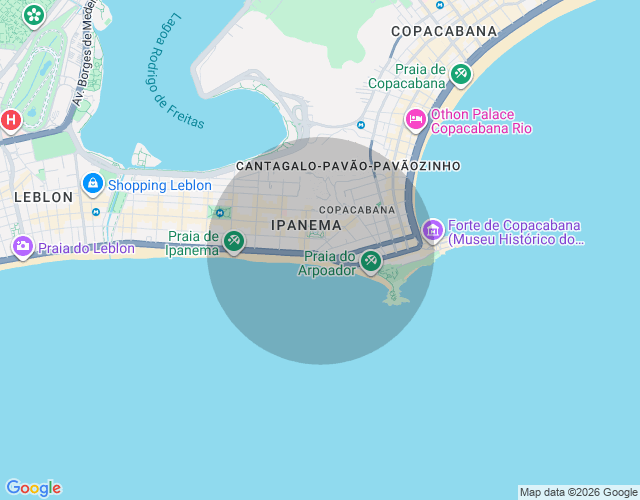 Imóvel no mapa