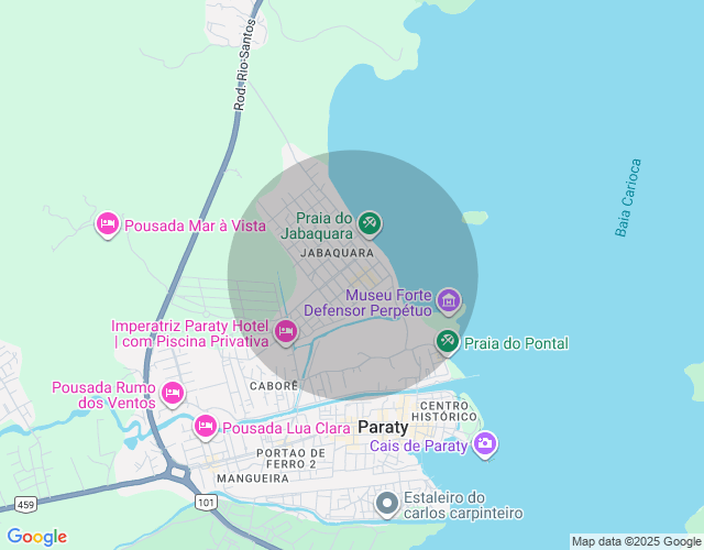Imóvel no mapa