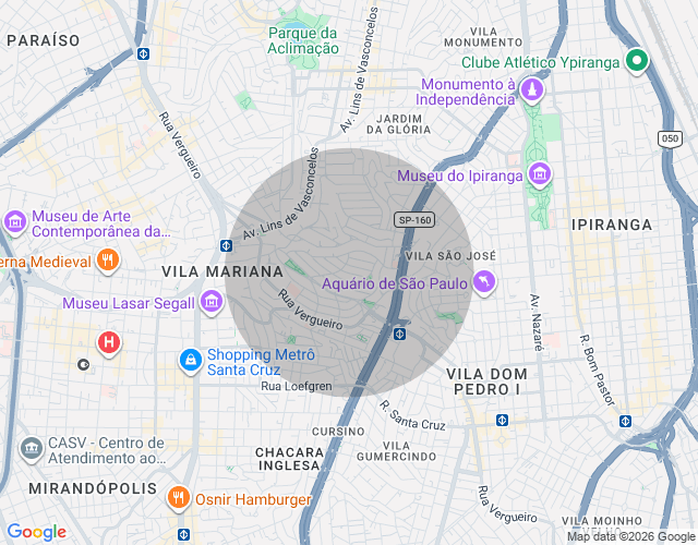 Imóvel no mapa