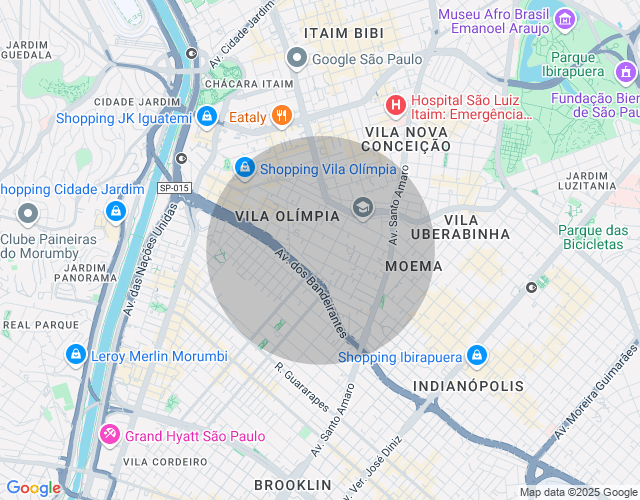 Imóvel no mapa