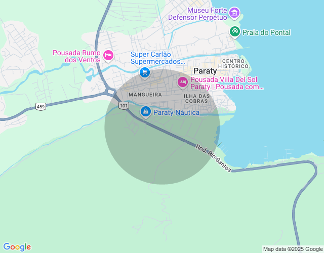 Imóvel no mapa