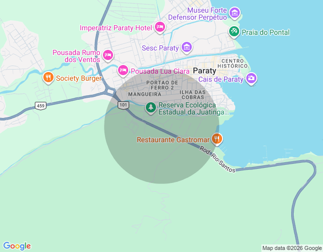 Imóvel no mapa
