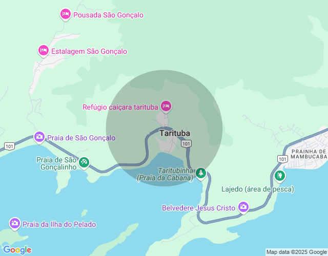 Imóvel no mapa