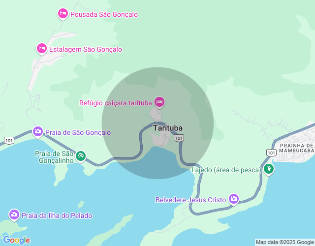 Imóvel no mapa