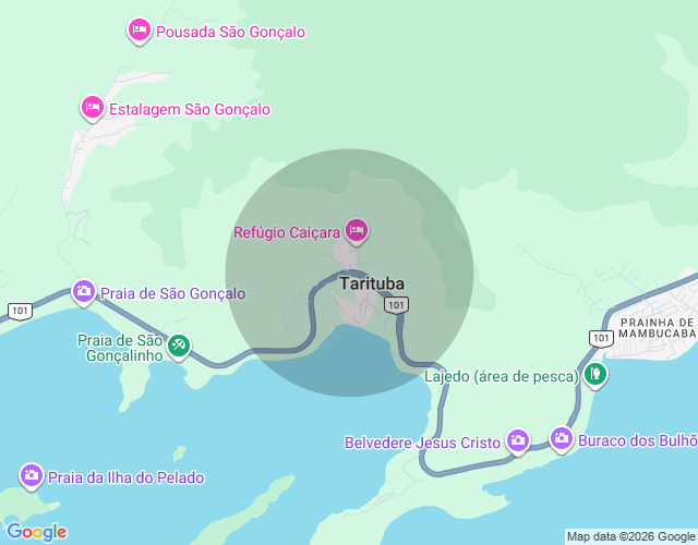 Imóvel no mapa