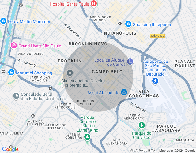 Imóvel no mapa