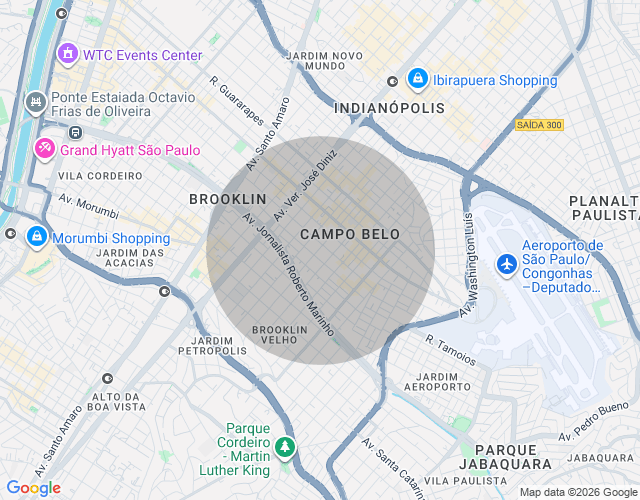 Imóvel no mapa