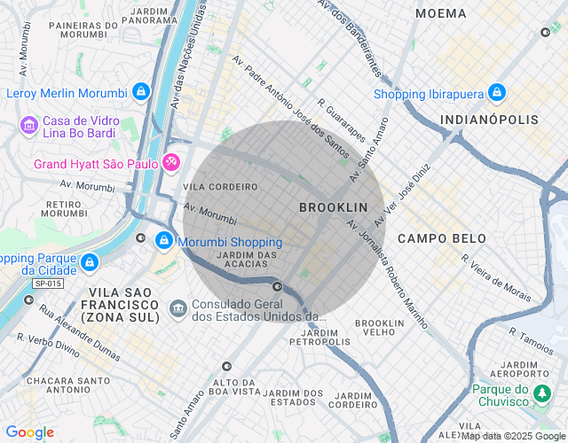 Imóvel no mapa