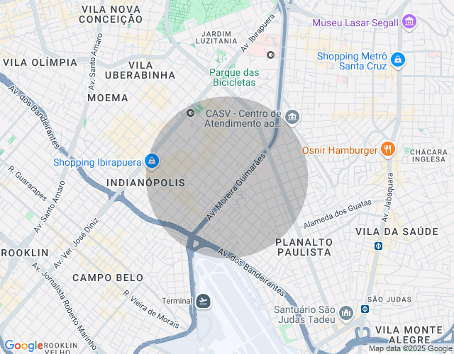 Imóvel no mapa