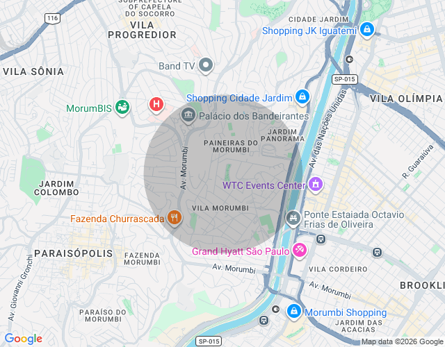 Imóvel no mapa