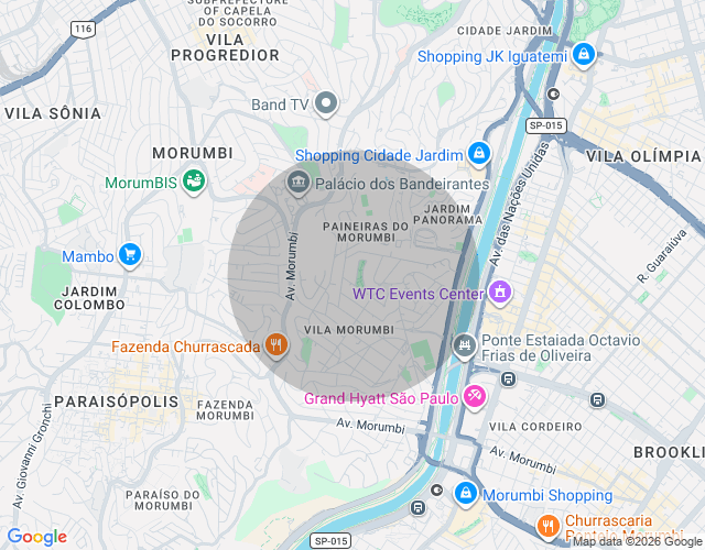 Imóvel no mapa