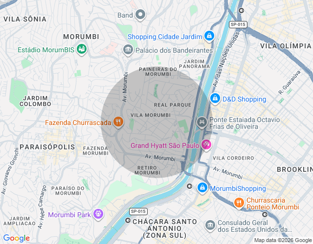 Imóvel no mapa