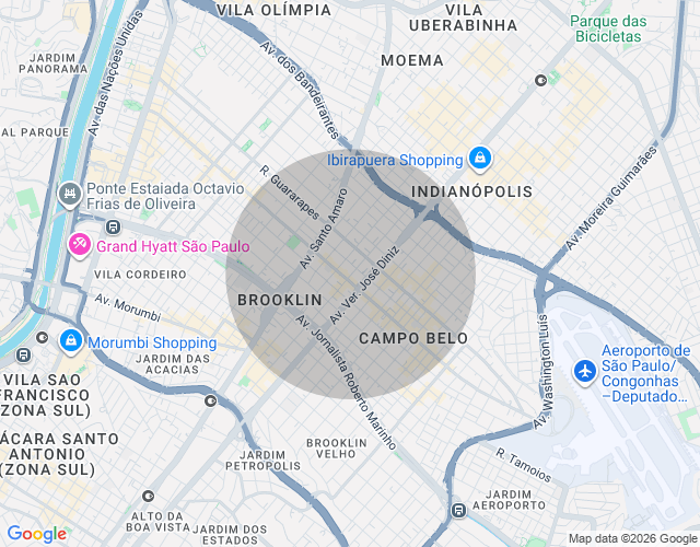 Imóvel no mapa