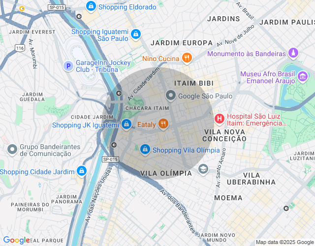 Imóvel no mapa