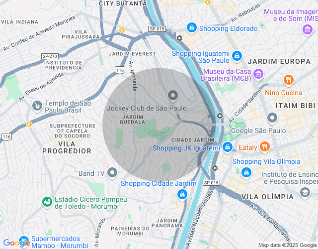 Imóvel no mapa