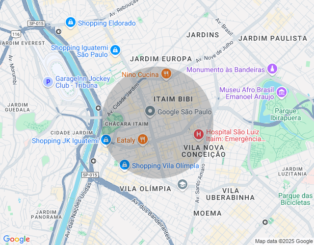 Imóvel no mapa