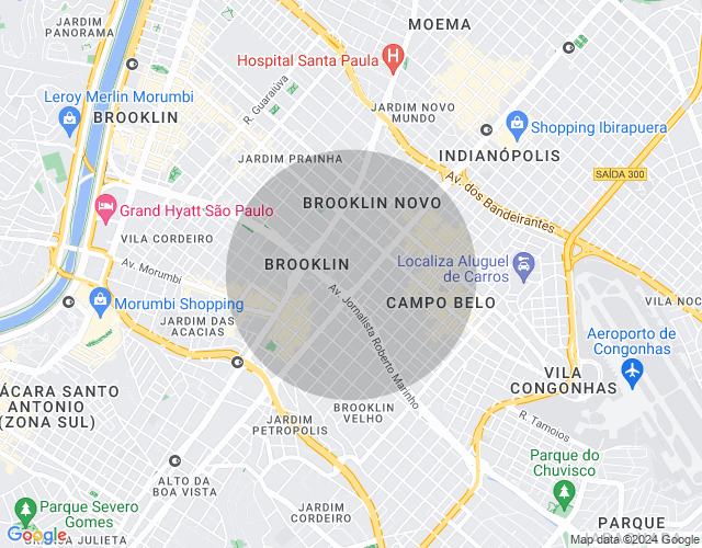 Imóvel no mapa