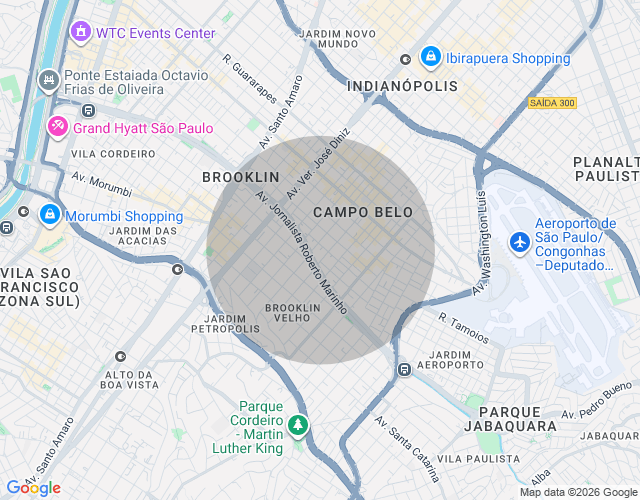 Imóvel no mapa