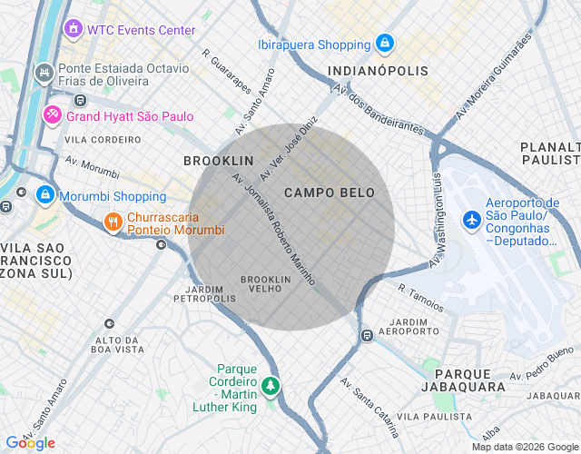 Imóvel no mapa