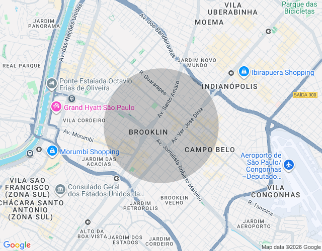 Imóvel no mapa