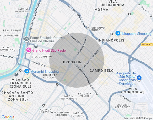 Imóvel no mapa