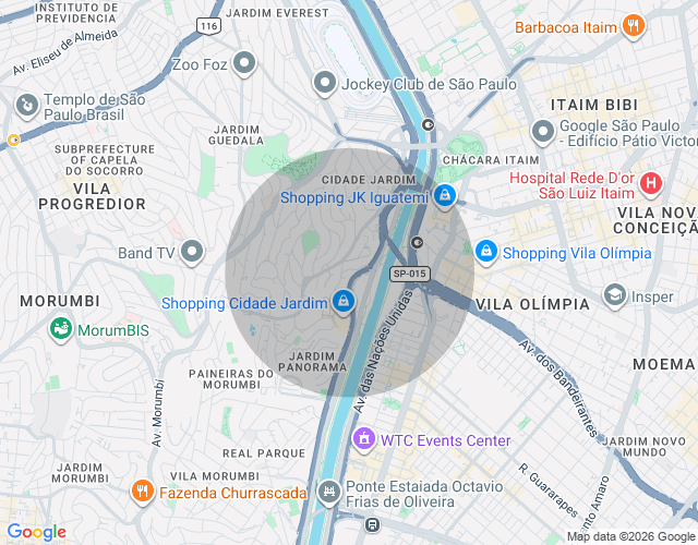 Imóvel no mapa