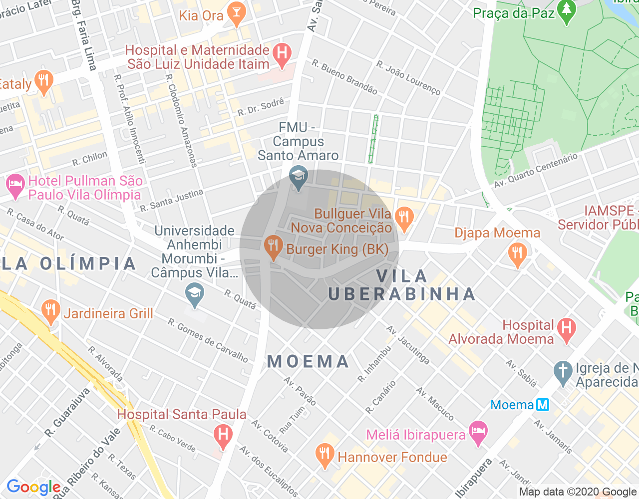 Imóvel no mapa