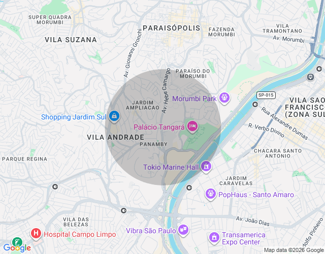 Imóvel no mapa