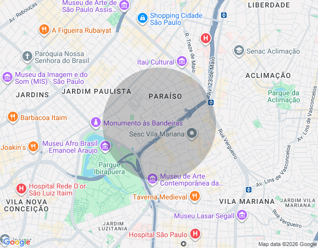 Imóvel no mapa