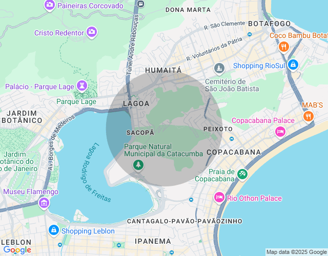 Imóvel no mapa