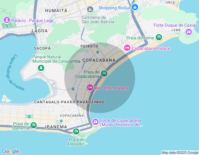 Imóvel no mapa