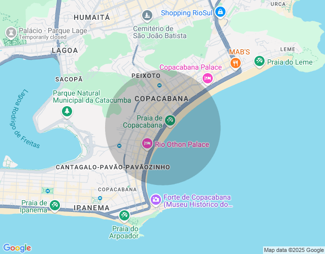Imóvel no mapa