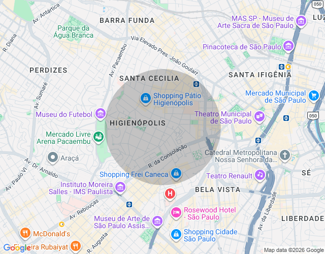 Imóvel no mapa