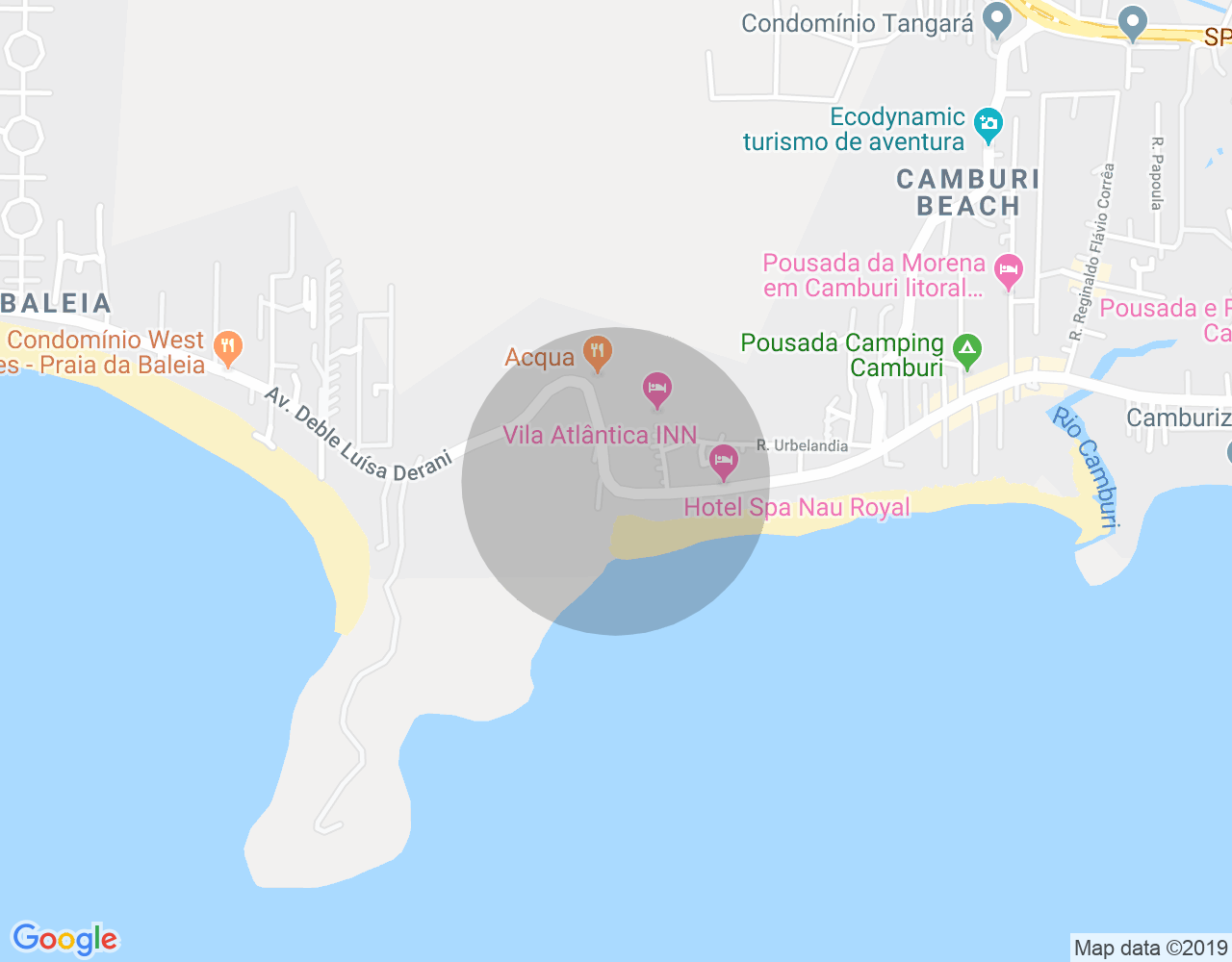 Imóvel no mapa