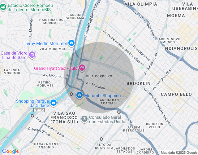 Imóvel no mapa