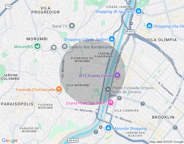 Imóvel no mapa