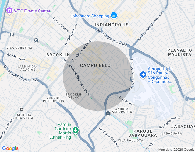 Imóvel no mapa