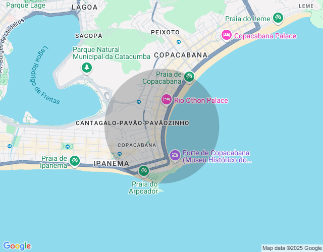Imóvel no mapa