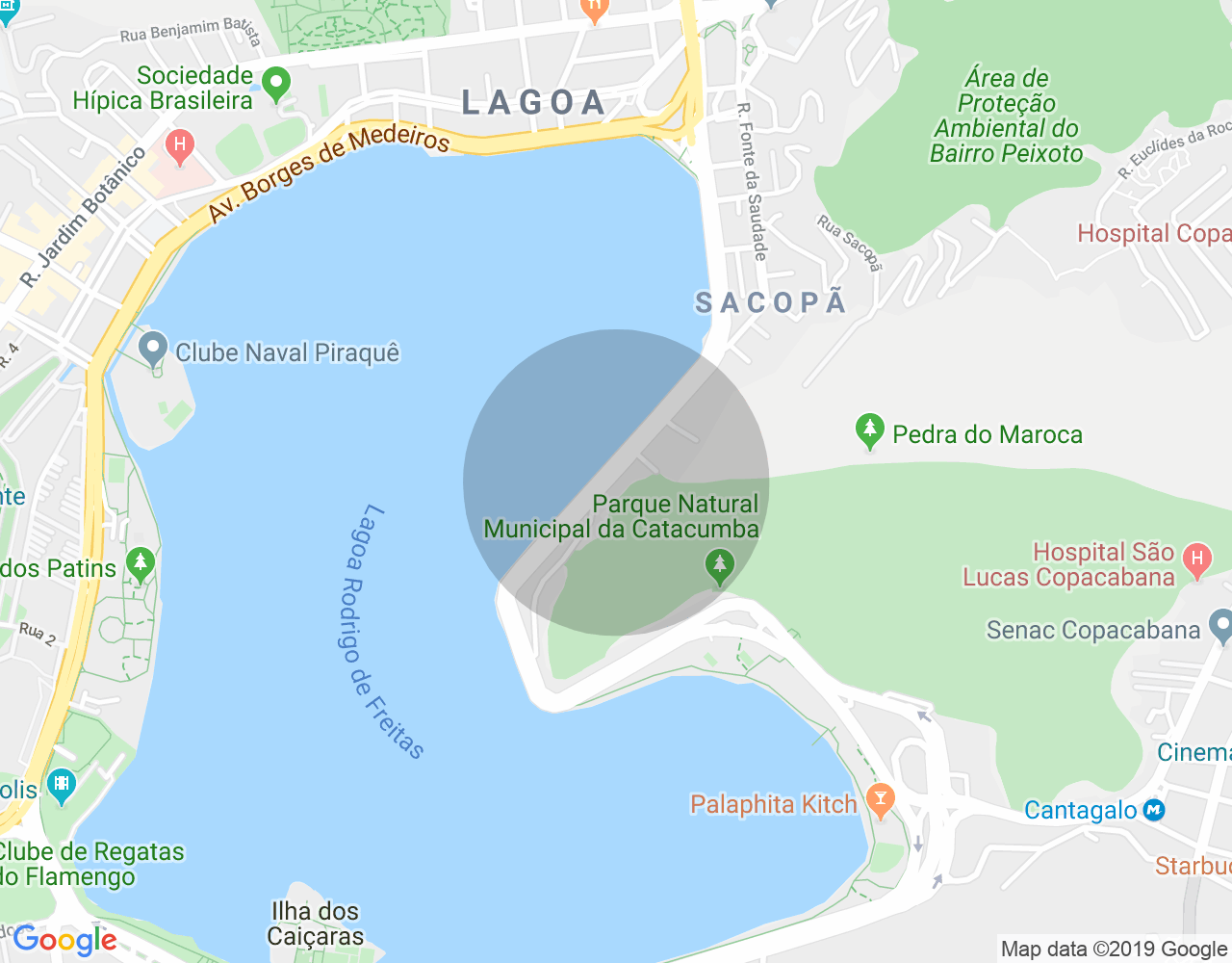 Imóvel no mapa