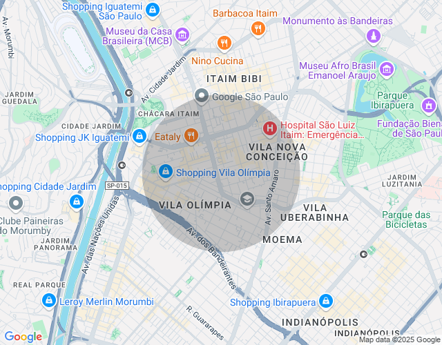 Imóvel no mapa