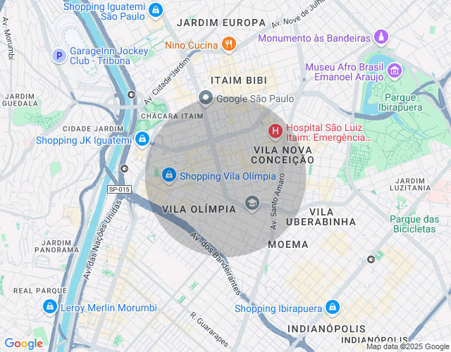 Imóvel no mapa