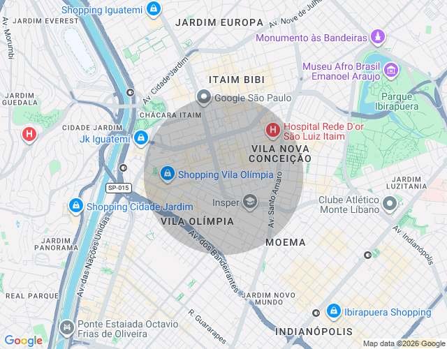 Imóvel no mapa