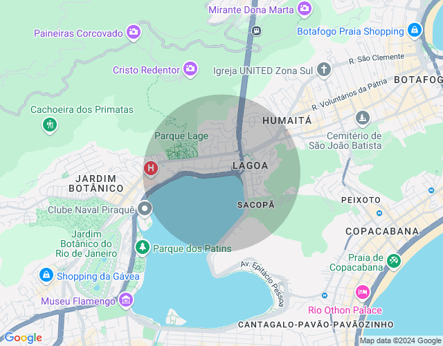 Imóvel no mapa