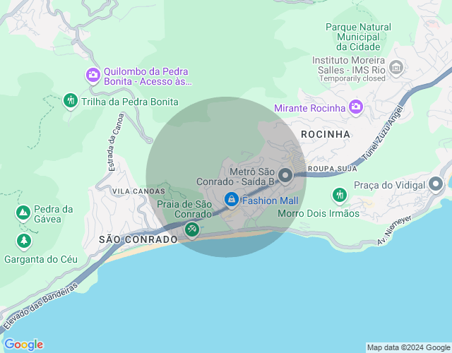 Imóvel no mapa