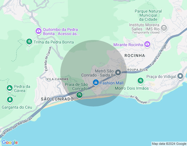 Imóvel no mapa