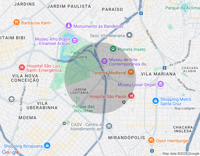 Imóvel no mapa