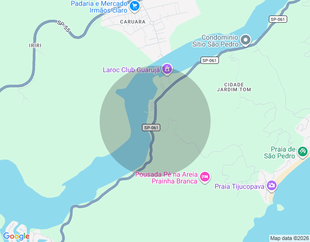 Imóvel no mapa