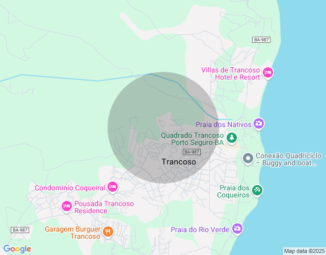 Imóvel no mapa